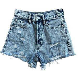 PACSUN Los Angeles Jeans shorts Ultra High Rise Vintage Shorts Size 23